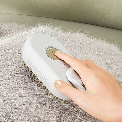 Pet Steam Grooming Brush